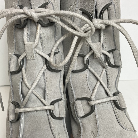 Sorel Women's Joan of Arctic Wedge II Waterproof Boots Grey Sz 10 Boho Winter - Picture 9 of 16